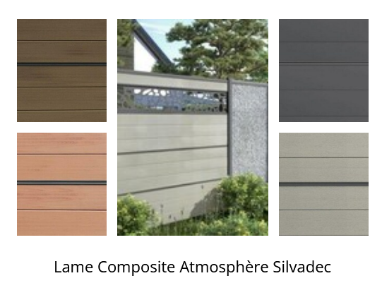 claustra composite silvadec- lame atmosphère- woodexpo 78